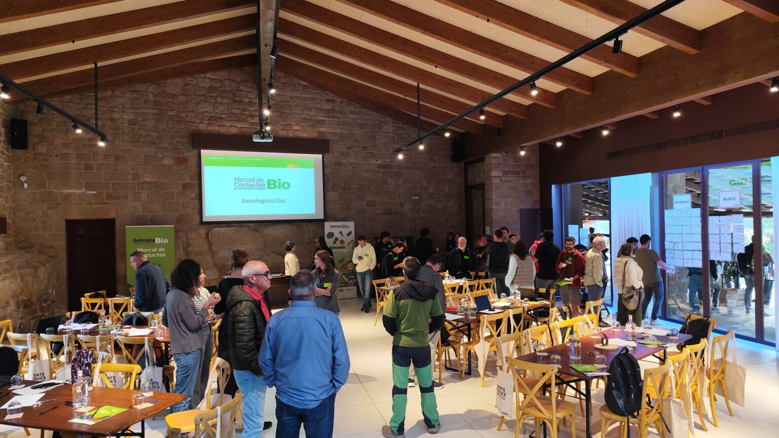 Mercat de contactes Bio, Catalunya Central, emmarcat en la Setmana Bio26 / Generalitat de Catalunya