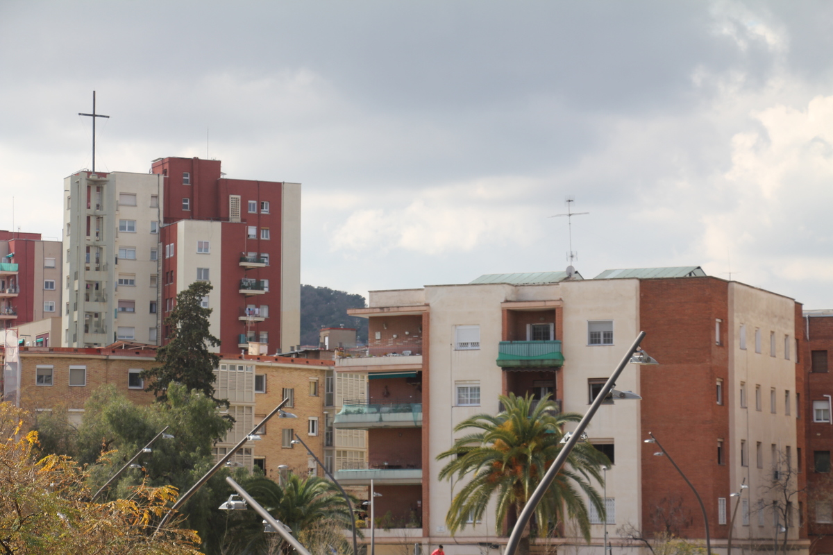 Vista del Congrés desde el Canòdrom