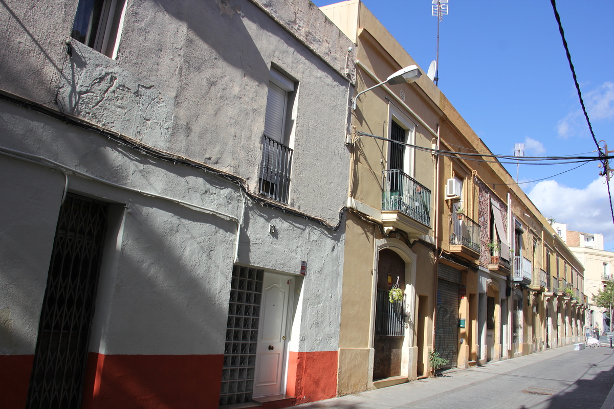 Casas obreres en el carrer de Hartzenbusc