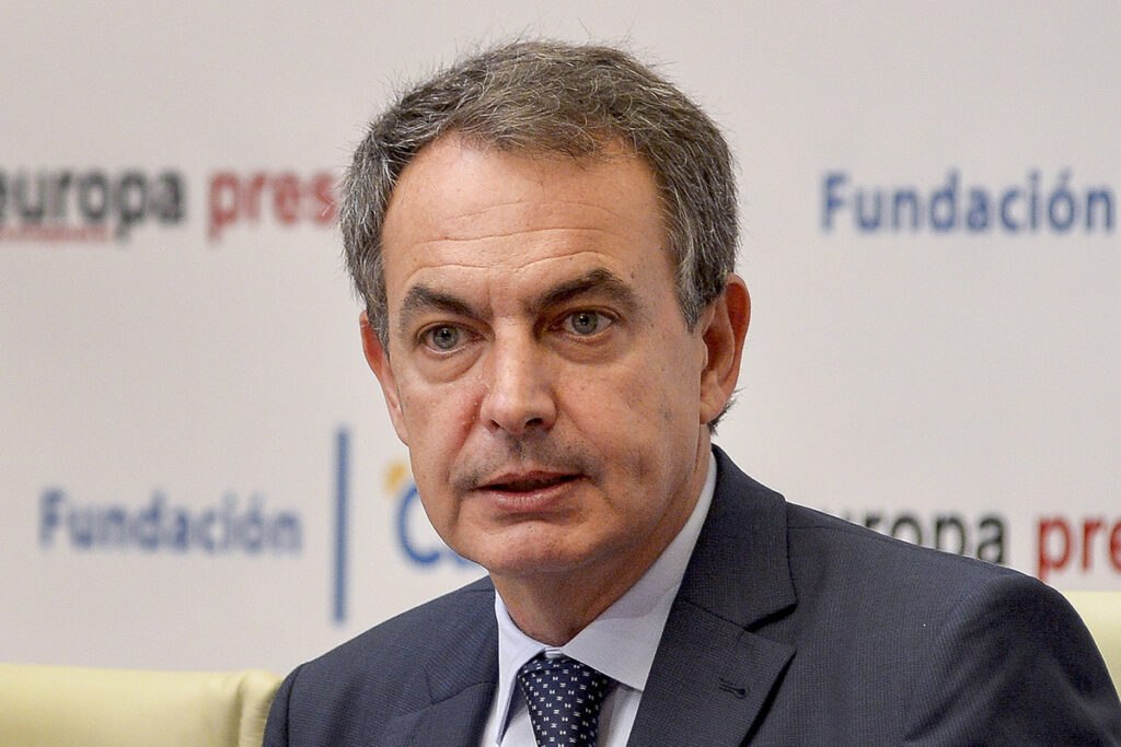 El expresidente Zapatero