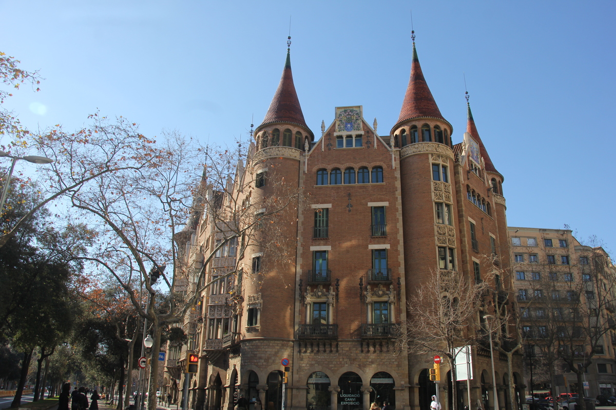 La Casa de les Punxes, de Puig i Cadafalch gaudi